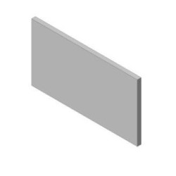 Vermiculitová deska boční, spodní KV 025G 02 